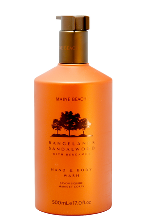 Rangelands Sandalwood with Bergamot Hand & Body Wash 500ml
