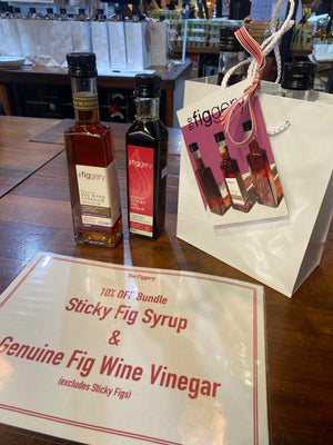 Figgery Twin pack (500ml sticky Fig) and Fig Vinegar